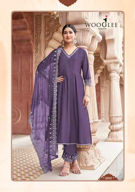 Wooglee Mirza Viscose Weaving Kurti Combo Set Wholesale Rate ( 4 Pcs Catalog )