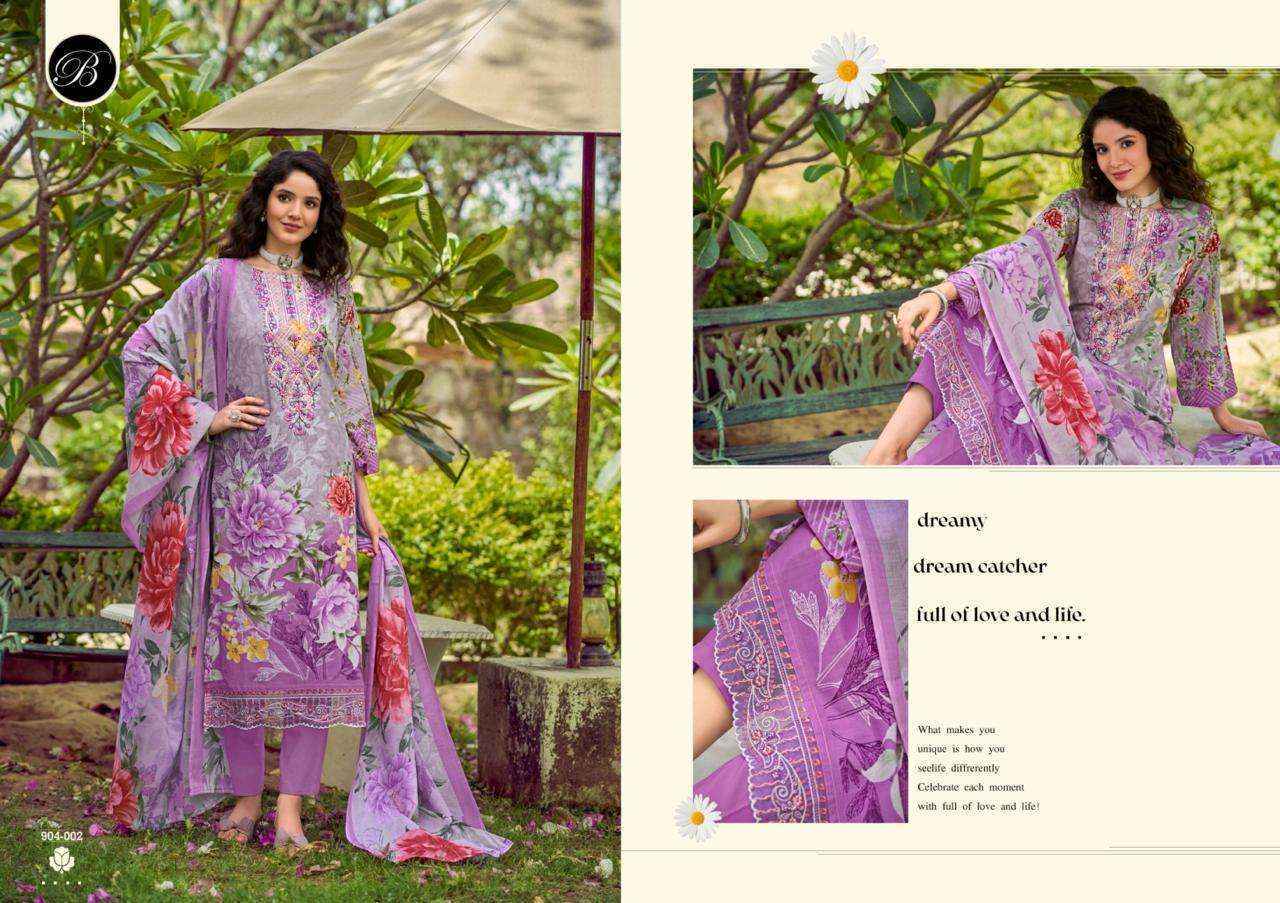 Belliza Designer Yasmin Vol-3 Cotton Dress Material Wholesale Price ( 8 pcs Cataloge )
