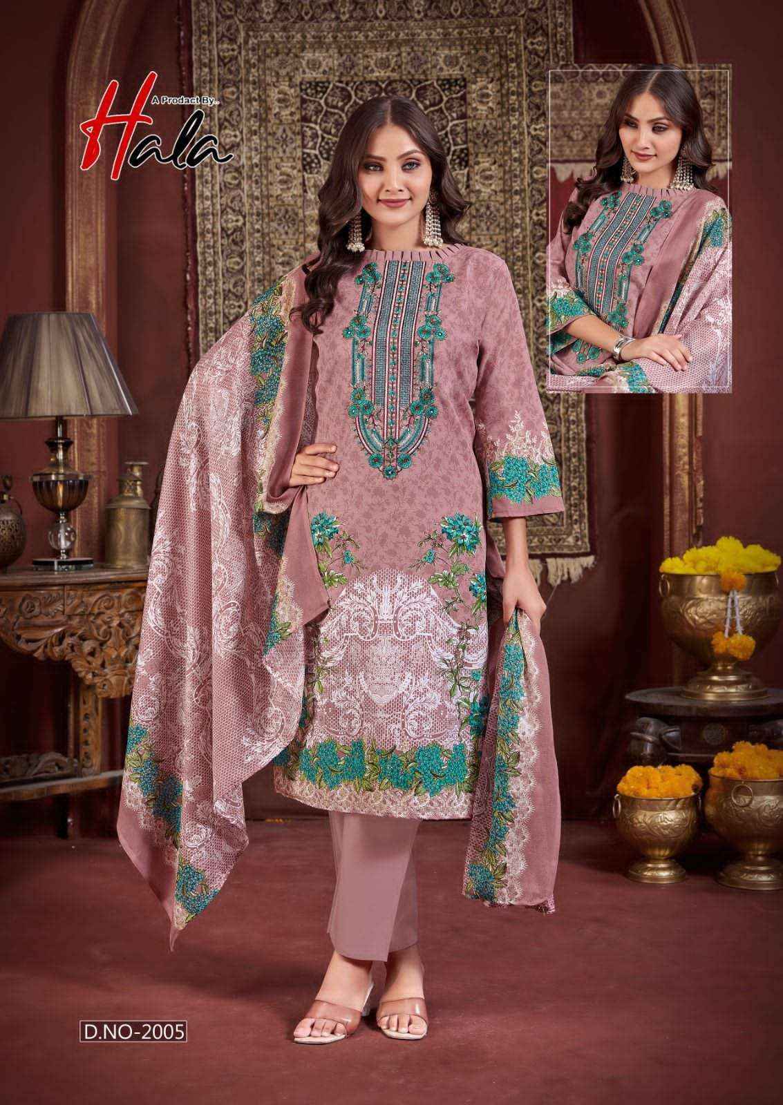 Hala Aayat Vol 2 Premium Wear Cotton Ladies Salwar Kameez Wholesale Rate ( 8 Pcs Catalog )