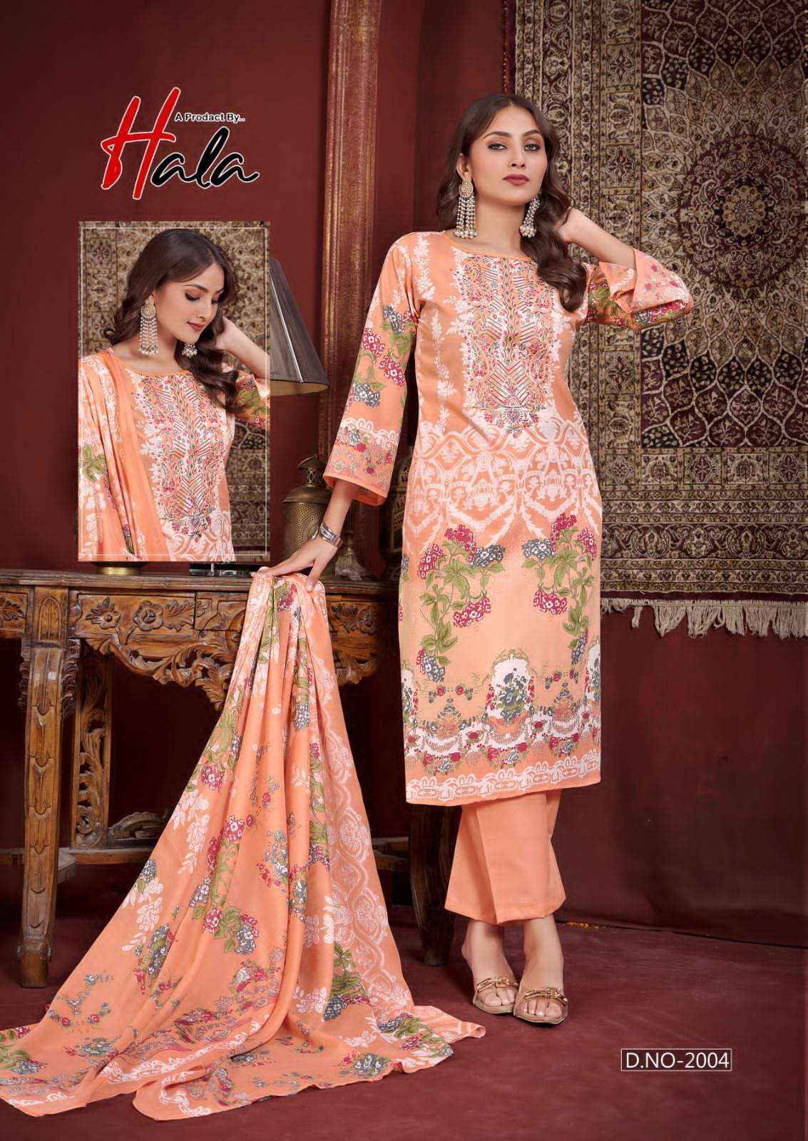 Hala Aayat Vol 2 Premium Wear Cotton Ladies Salwar Kameez Wholesale Rate ( 8 Pcs Catalog )