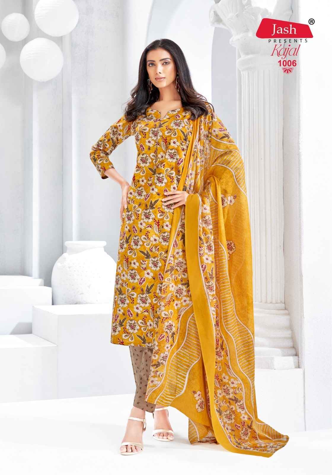 Jash Kajal Vol 1 Cotton Kurti Combo Collection Wholesale Rate ( 10 Pcs Catalog )