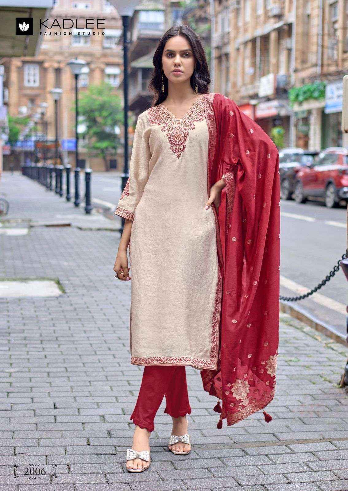 Kadlee Khanak Latest Designs Readymade 3 Piece Pair Catalog Wholesale