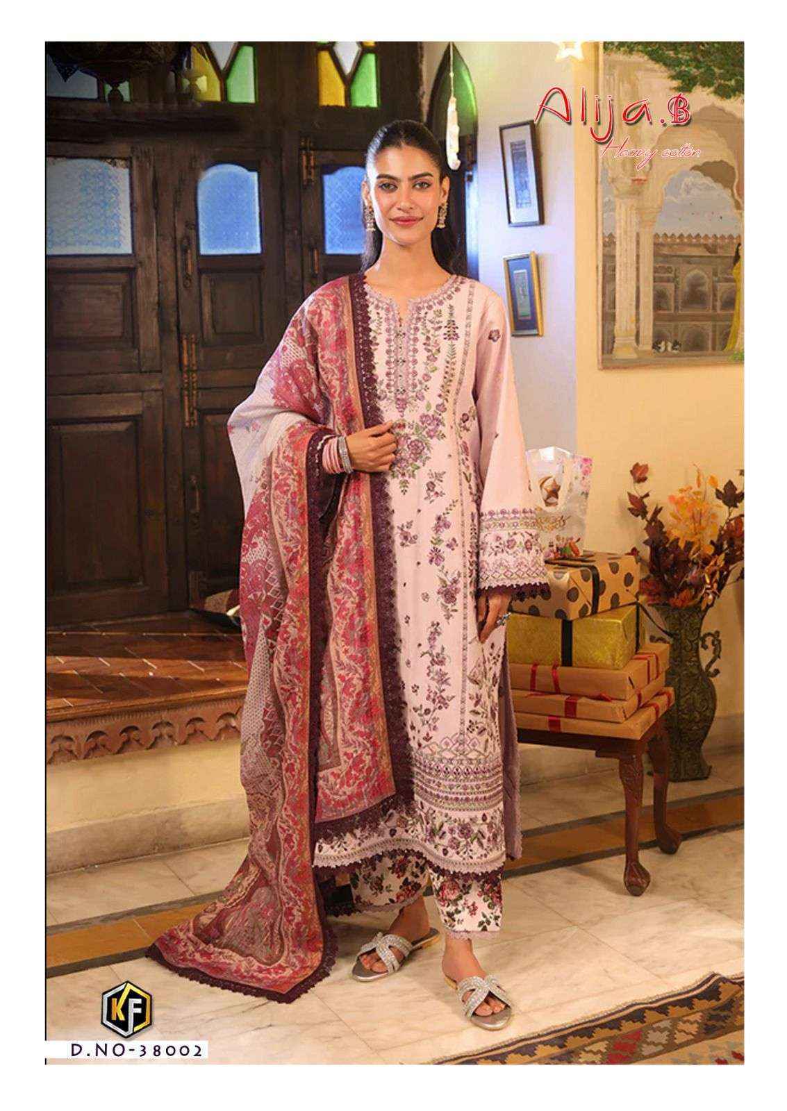 Keval Fab Alija B Vol 38 Cotton Dress Material - Surat Textile Market ( 6 pcs Catalogue )