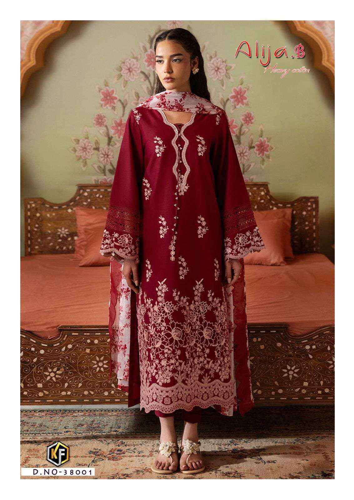 Keval Fab Alija B Vol 38 Cotton Dress Material - Surat Textile Market ( 6 pcs Catalogue )