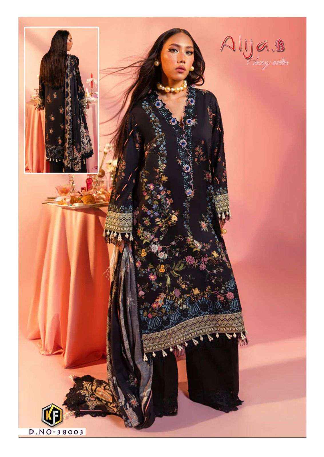 Keval Fab Alija B Vol 38 Cotton Dress Material - Surat Textile Market ( 6 pcs Catalogue )