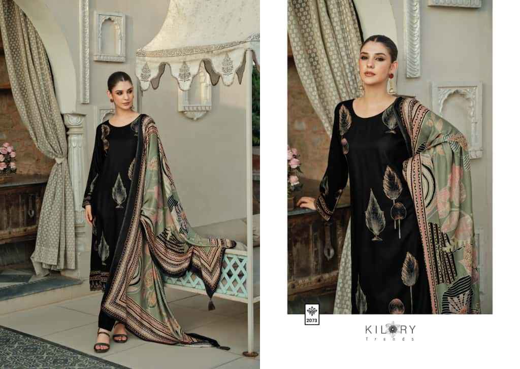 Kilory Dahleez Viscose Pashmina Salwar Kameez Wholesale Price ( 6 Pcs Catalogue )