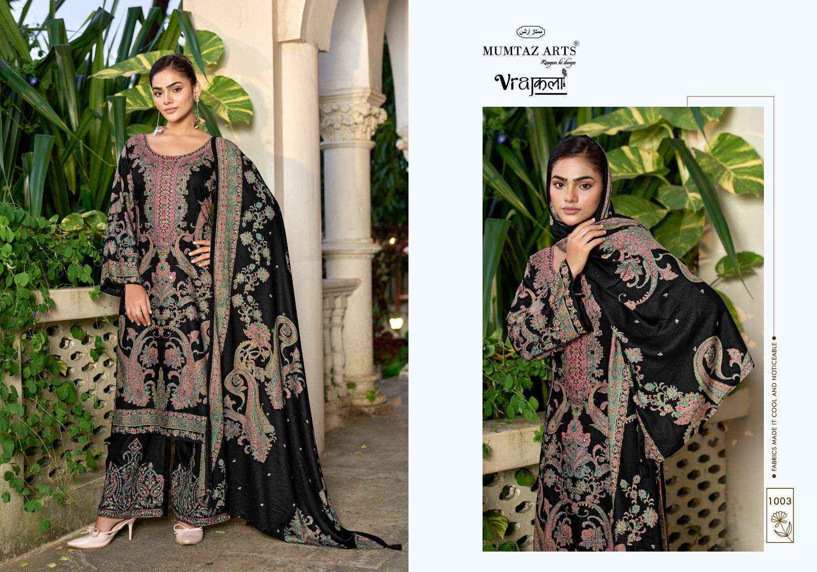 Mumtaz Arts Sneha Viscose Pashmina Salwar Kameez Wholesale Rate ( 4 Pcs Catalog )