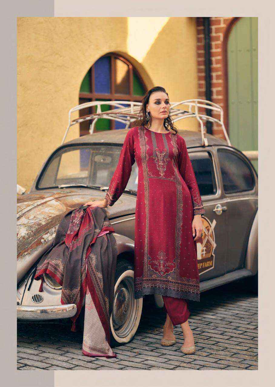 PRM Trendz Beetle Pashmina Salwar Kameez Wholesale Rate ( 6 Pcs Catalog )
