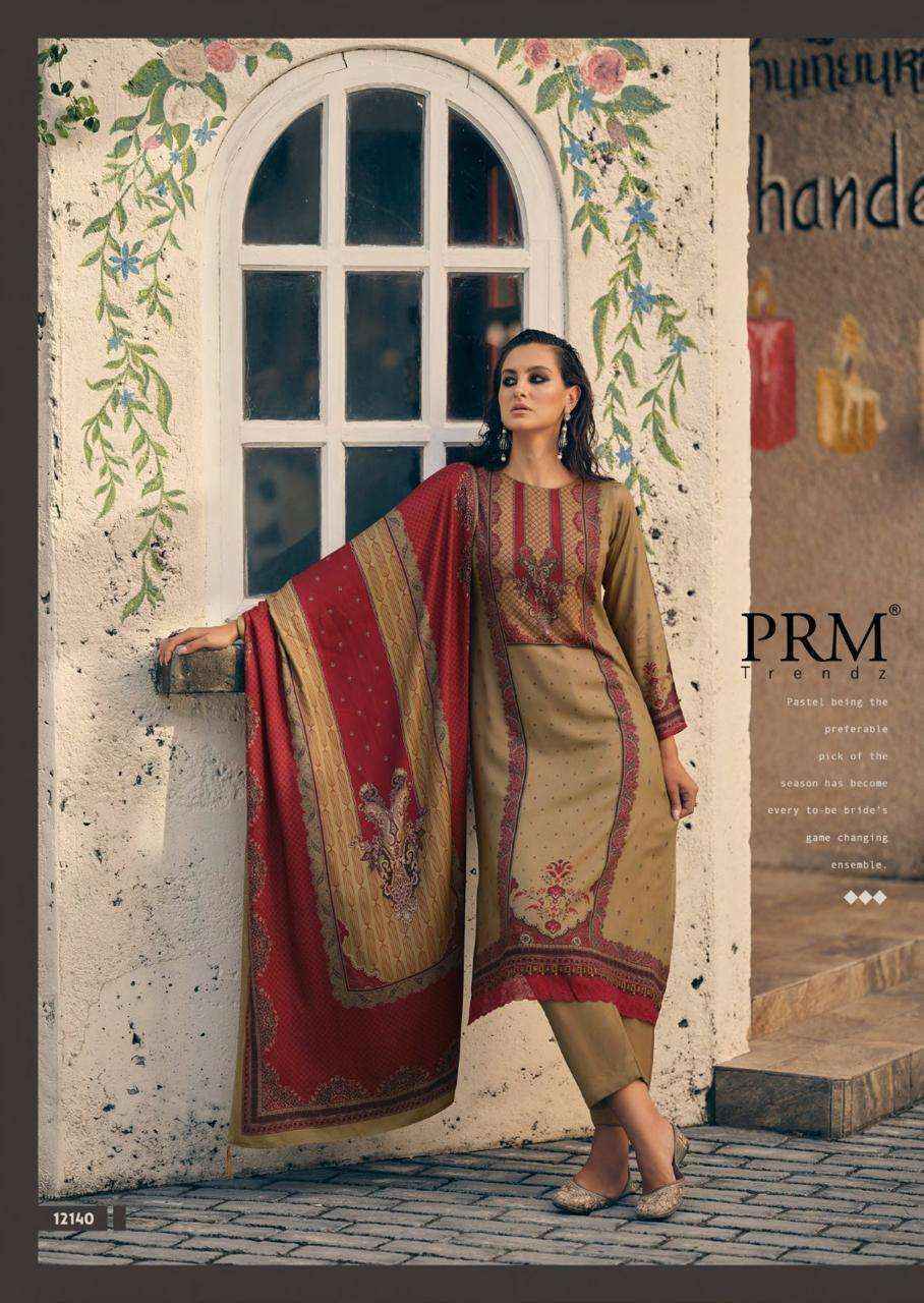 PRM Trendz Beetle Pashmina Salwar Kameez Wholesale Rate ( 6 Pcs Catalog )