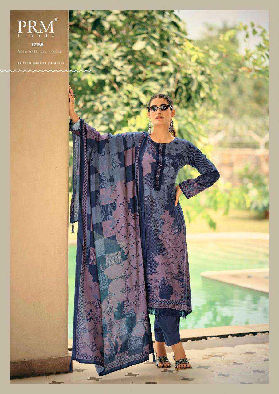 PRM Trendz Jhansi Pashmina Salwar Kameez Wholesale Rate ( 6 Pcs Catalog )