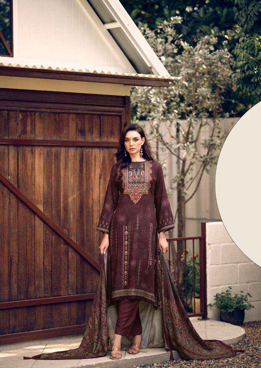 Sadhana Fashion Amariah Fancy Pashmina Winter Wear Suit Wholesale Rate ( 6 Pcs Catalog )