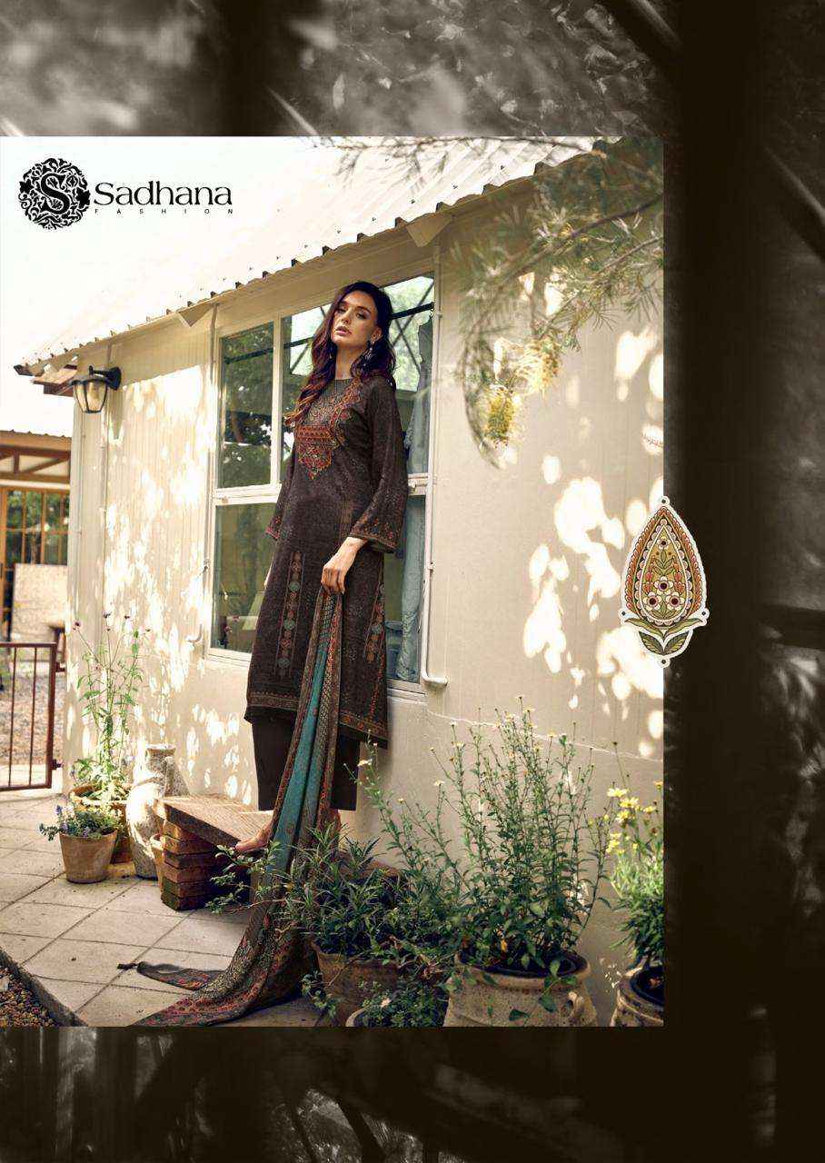 Sadhana Fashion Amariah Fancy Pashmina Winter Wear Suit Wholesale Rate ( 6 Pcs Catalog )