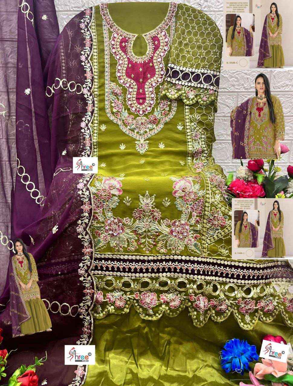 Shree Fabs K 5508 Colors Designer Work Pakistani Dress Catalog Wholesale