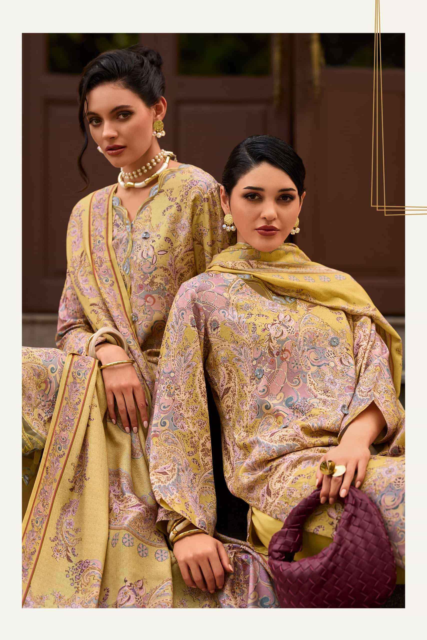 Varsha One And Only Exclusive Fancy Pashmina Suit Collection ( 4 Pcs Catalog )