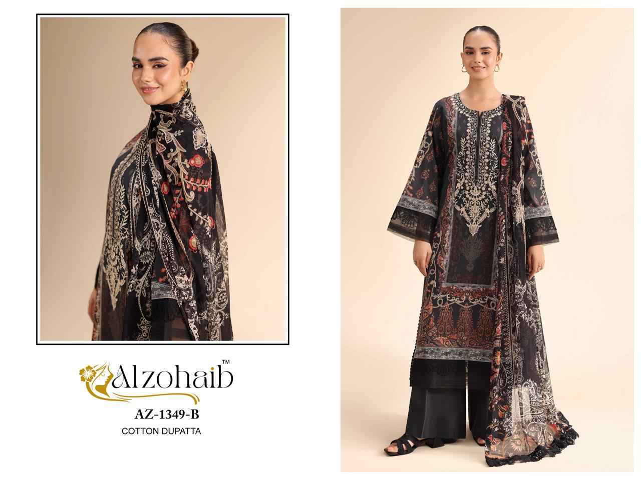 Al Zohaib Aalsha Vol 1 Cotton Salwar Kameez Wholesale Rate ( 4 Pcs Catalog )