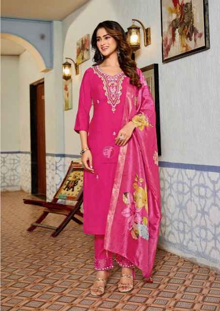 Anju Fabrics Mayra Vol 8 Modal Silk Kurti Combo Wholesale Rate ( 6 Pcs Catalog )