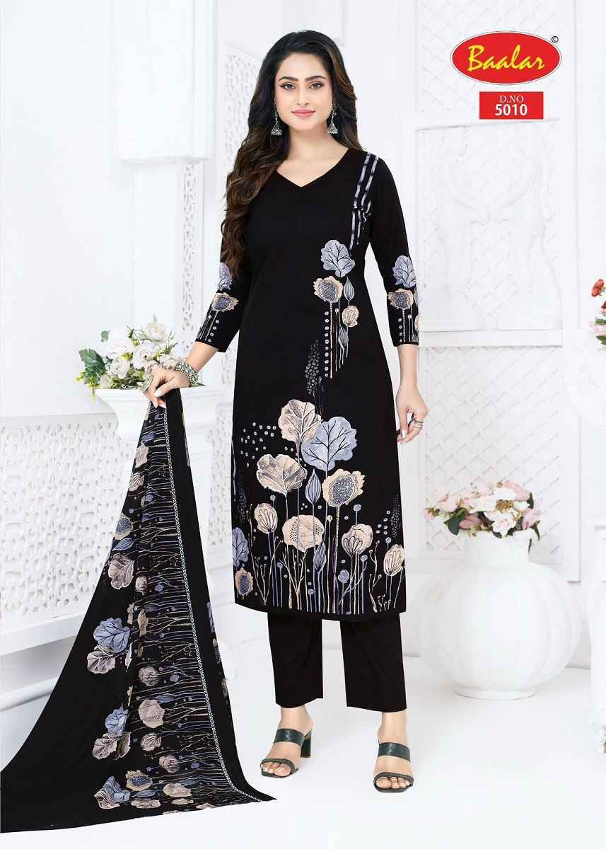 Baalar Pashmina Vol 5 Cotton Salwar Kameez Wholesale Rate ( 12 Pcs Catalog )