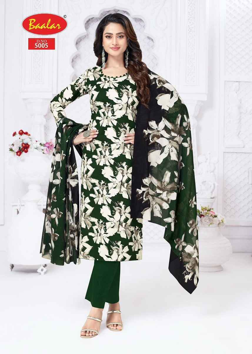 Baalar Pashmina Vol 5 Cotton Salwar Kameez Wholesale Rate ( 12 Pcs Catalog )