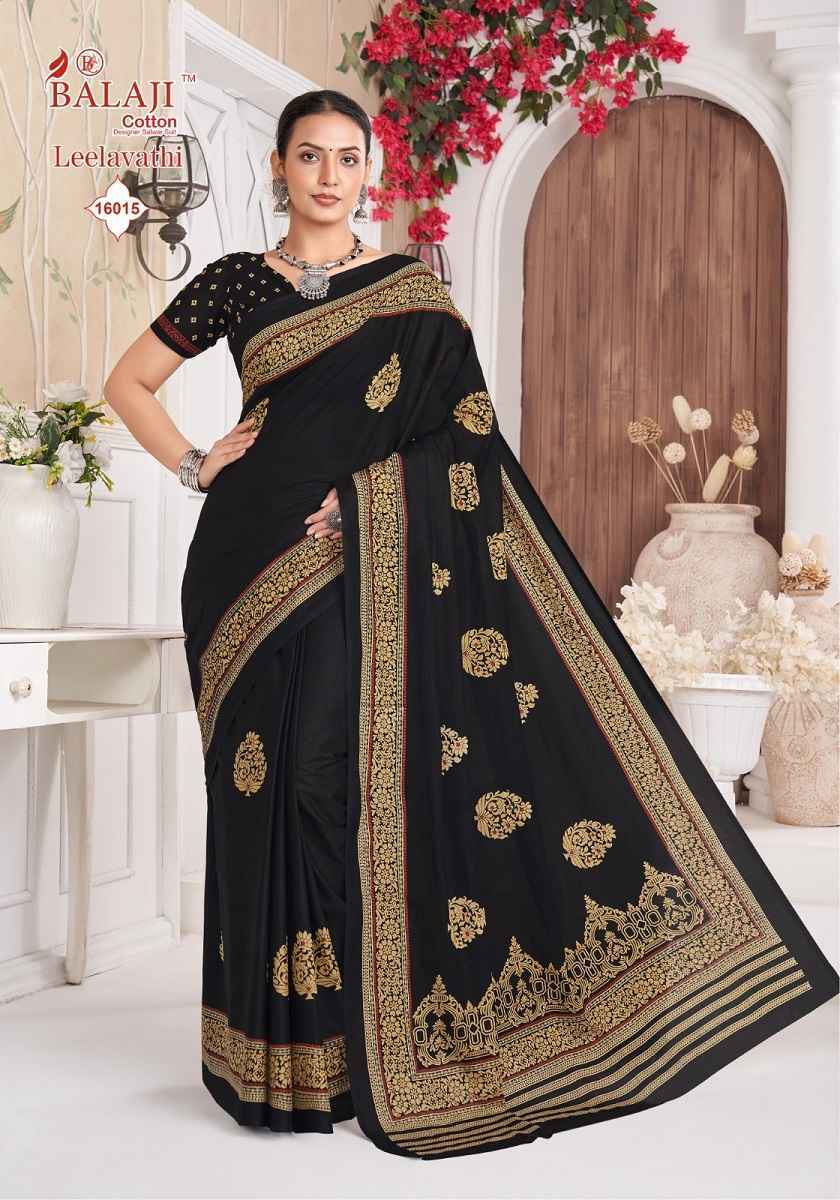 Balaji Leelavati Vol 16 Cotton Saree Wholesale Rate ( 20 Pcs Catalog )