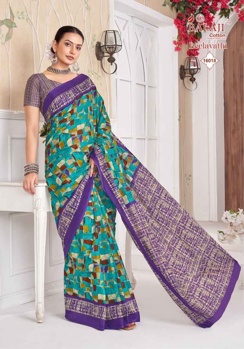 Balaji Leelavati Vol 16 Cotton Saree Wholesale Rate ( 20 Pcs Catalog )