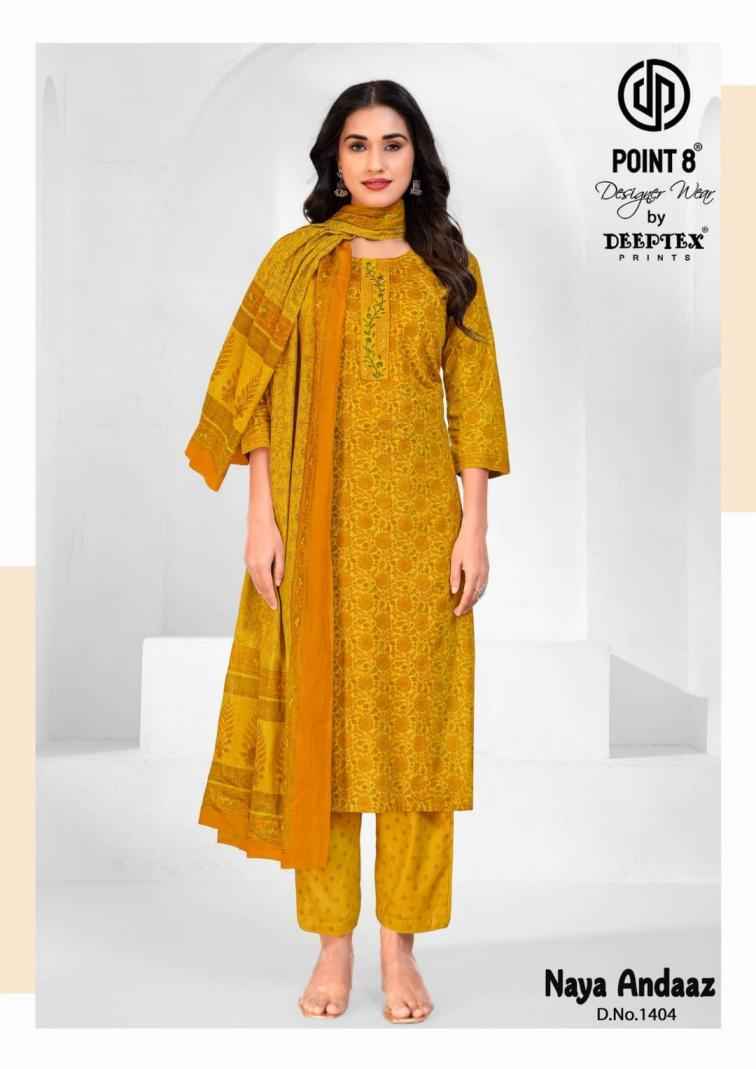 Deeptex Naya Andaaz Vol 14 Readymade Cotton Suit Wholesale Rate ( 10 Pcs Catalog )