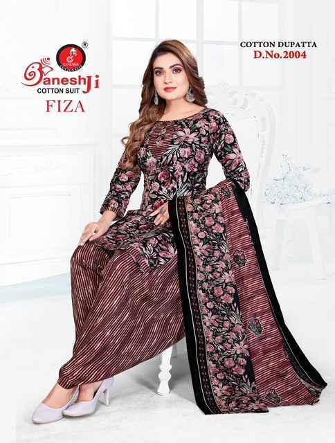 Ganesh Ji Fiza Vol 2 Cotton Salwar Kameez Wholesale Rate ( 10 Pcs Catalog )