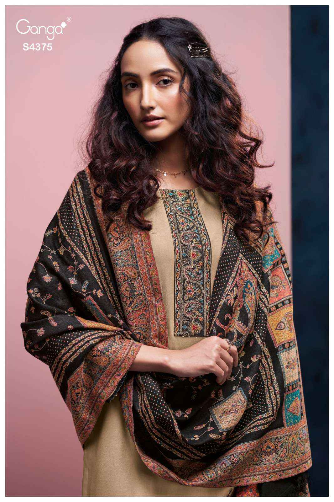 Ganga Fashion Hanie 4164 Partywear Style Silk Designer Salwar Suit Wholesale Rate ( 8 Pcs Catalog )