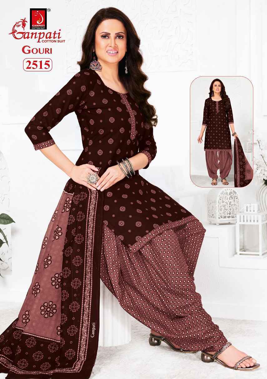 Ganpati Gouri Vol 11 Heavy Cotton Salwar Kameez Wholesale Rate ( 15 Pcs Catalog )