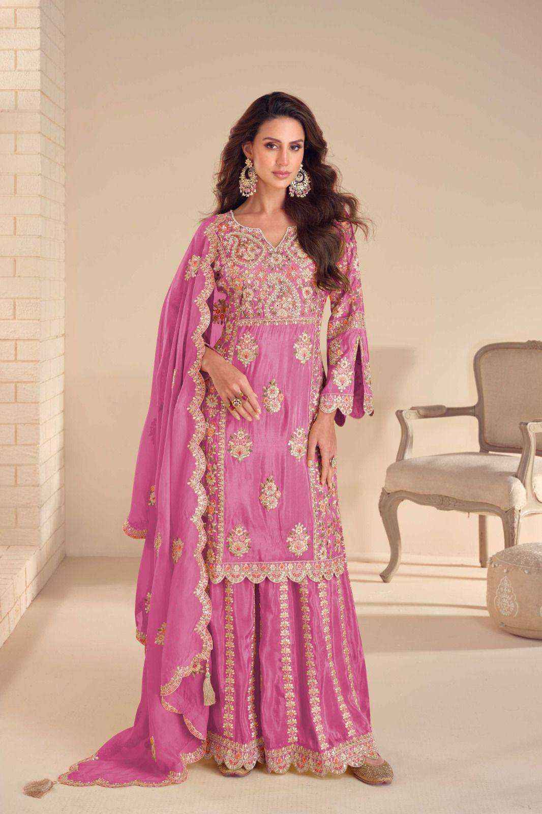 Gulkayra Designer Mariya Readymade Simer Silk Suit Wholesale Rate ( 3 Pcs Catalog )