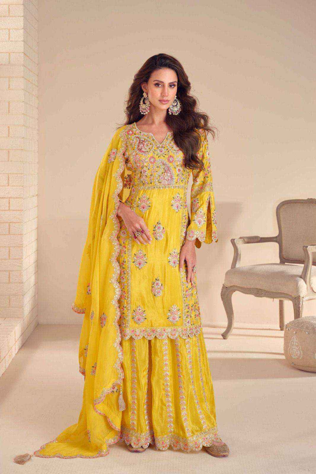 Gulkayra Designer Mariya Readymade Simer Silk Suit Wholesale Rate ( 3 Pcs Catalog )