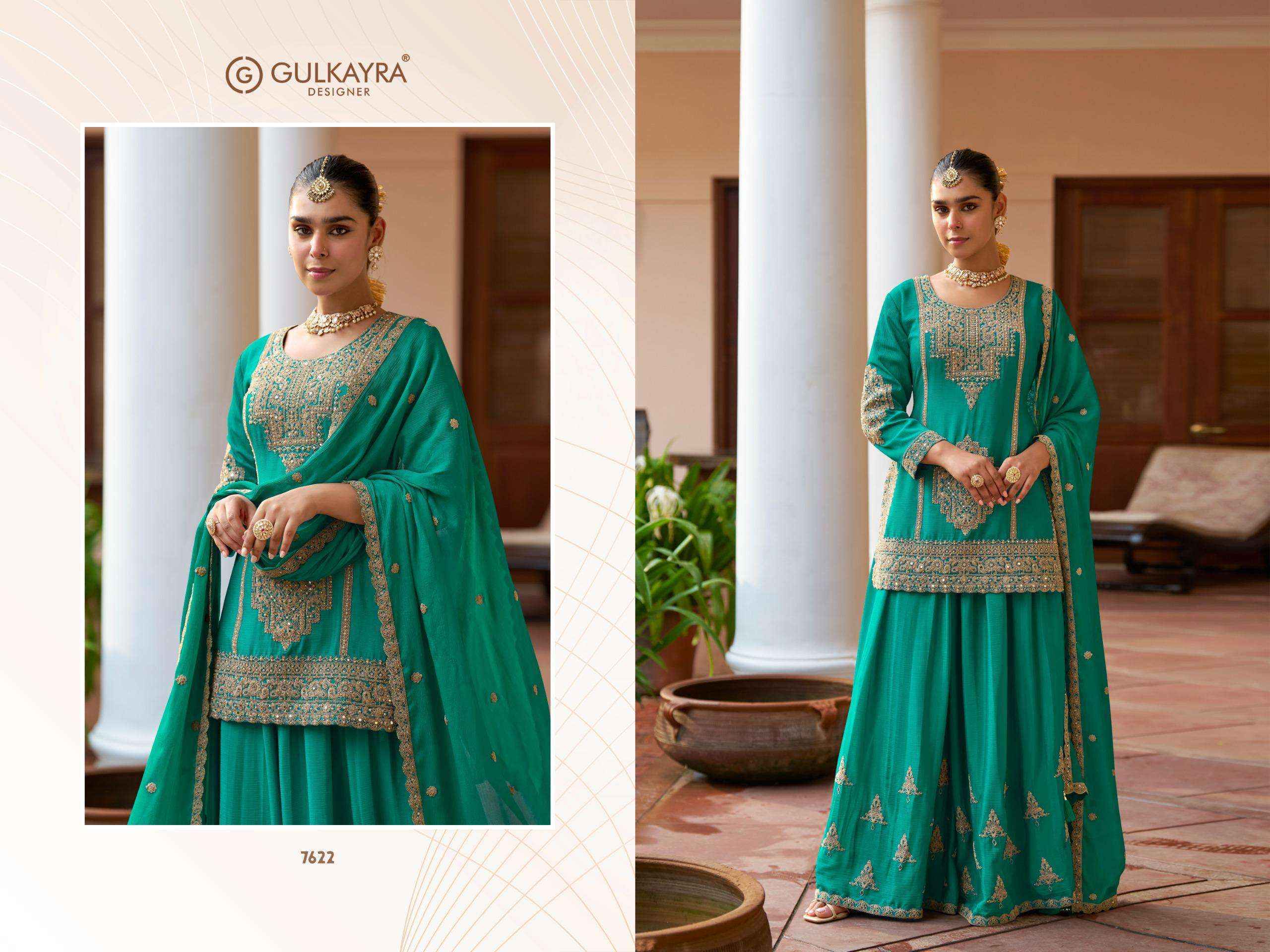 Gulkayra Designer Varnika Readymade Chinon Dress Wholesale Rate ( 3 Pcs Catalog )