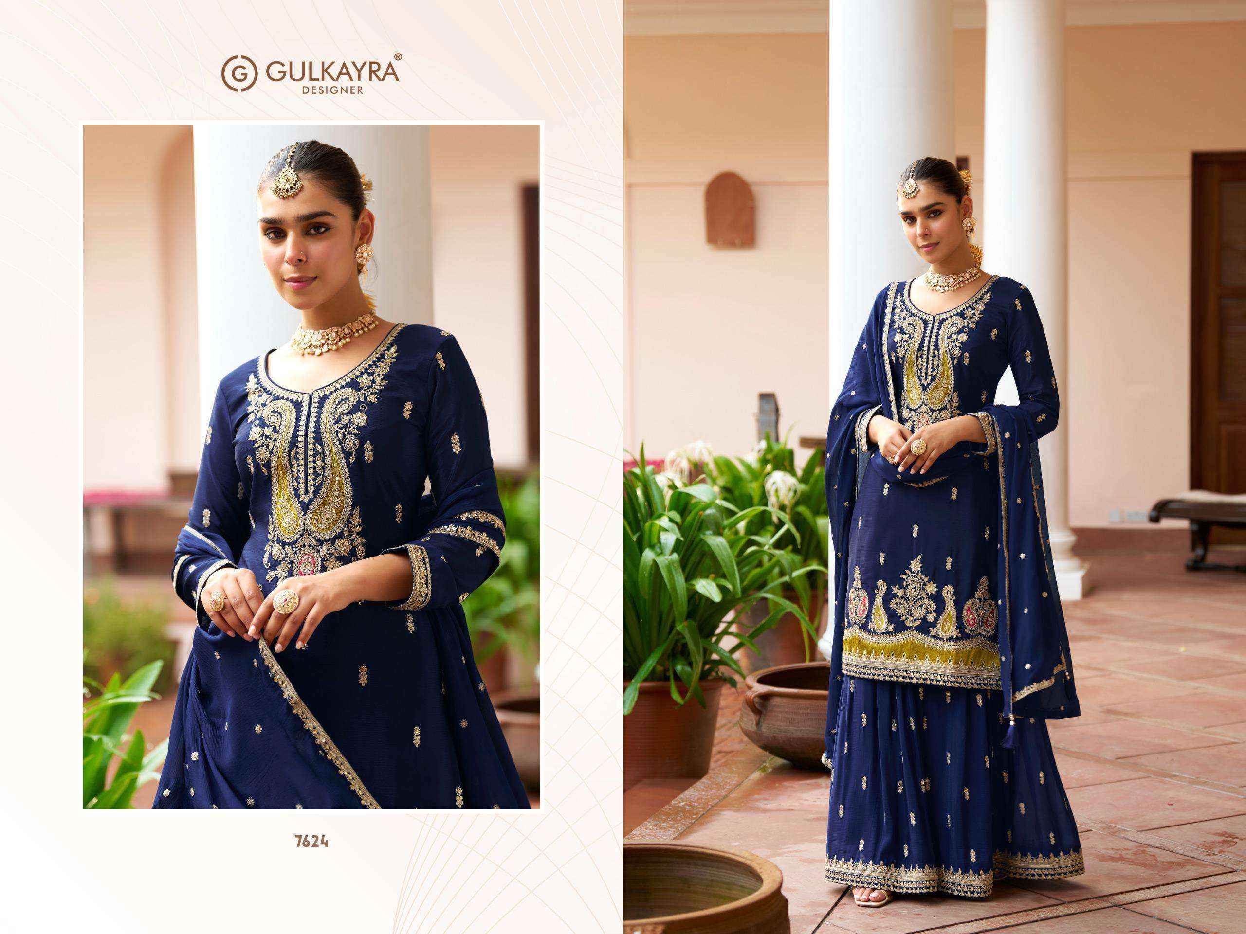 Gulkayra Designer Varnika Readymade Chinon Dress Wholesale Rate ( 3 Pcs Catalog )