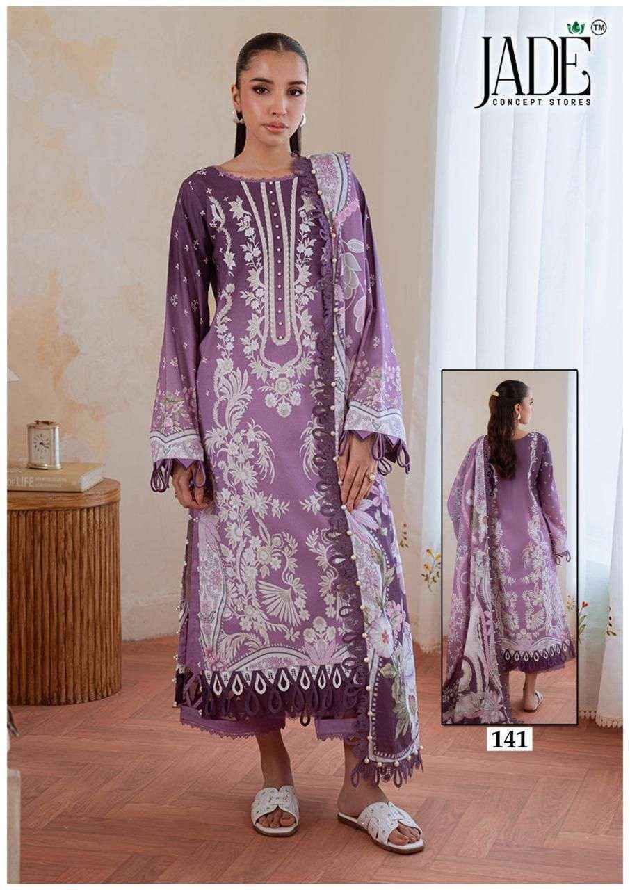 Jade Chevron Vol 15 Cotton Pakistani Dress Material Wholesale Price ( 6 Pc Catalog )