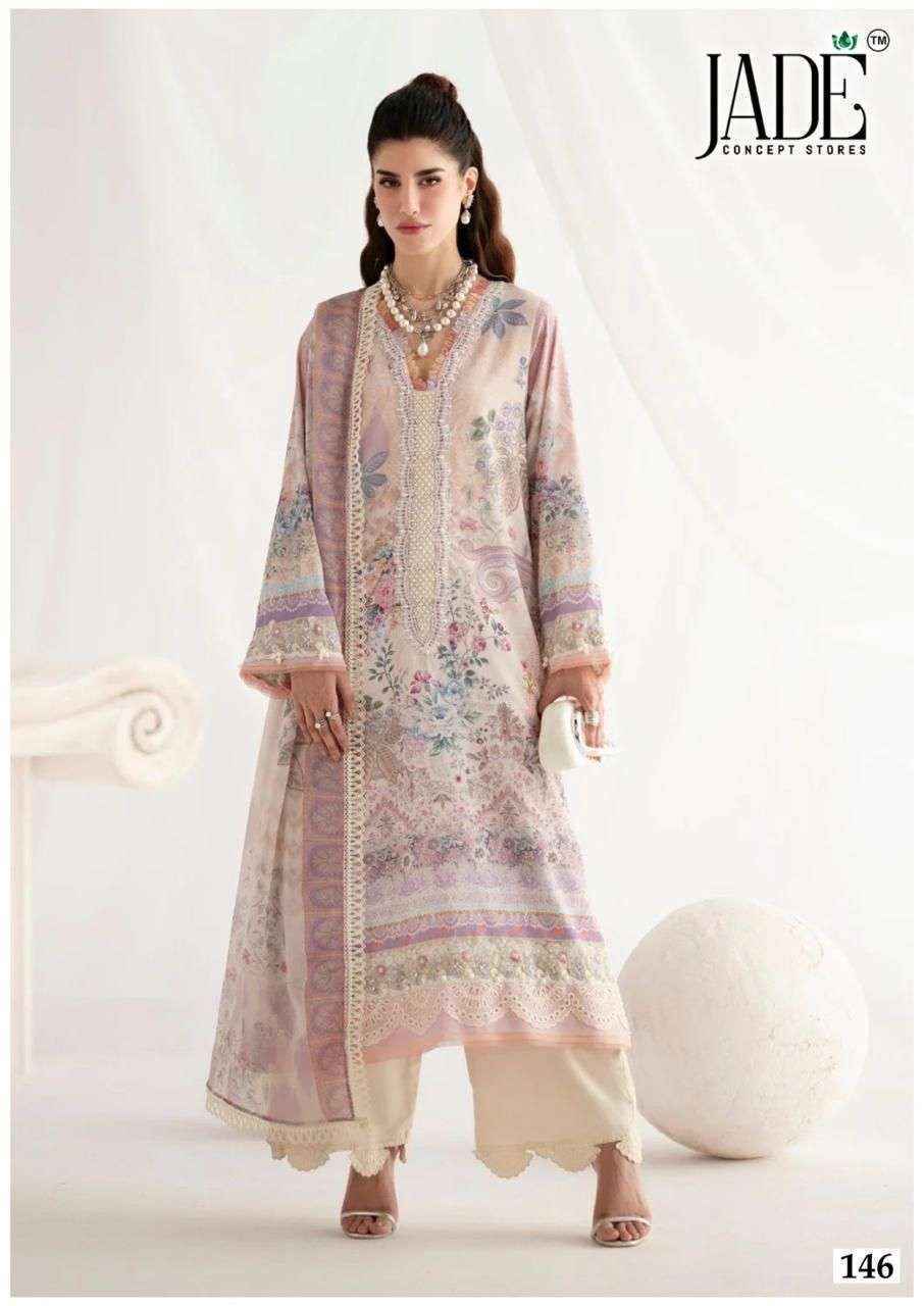 Jade Chevron Vol 15 Cotton Pakistani Dress Material Wholesale Price ( 6 Pc Catalog )