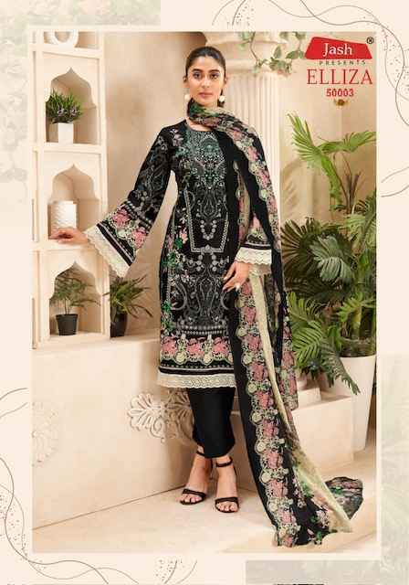 Jash Elliza Vol 50 Cotton Salwar Kameez Wholesale Price ( 10 pcs Catalogue )