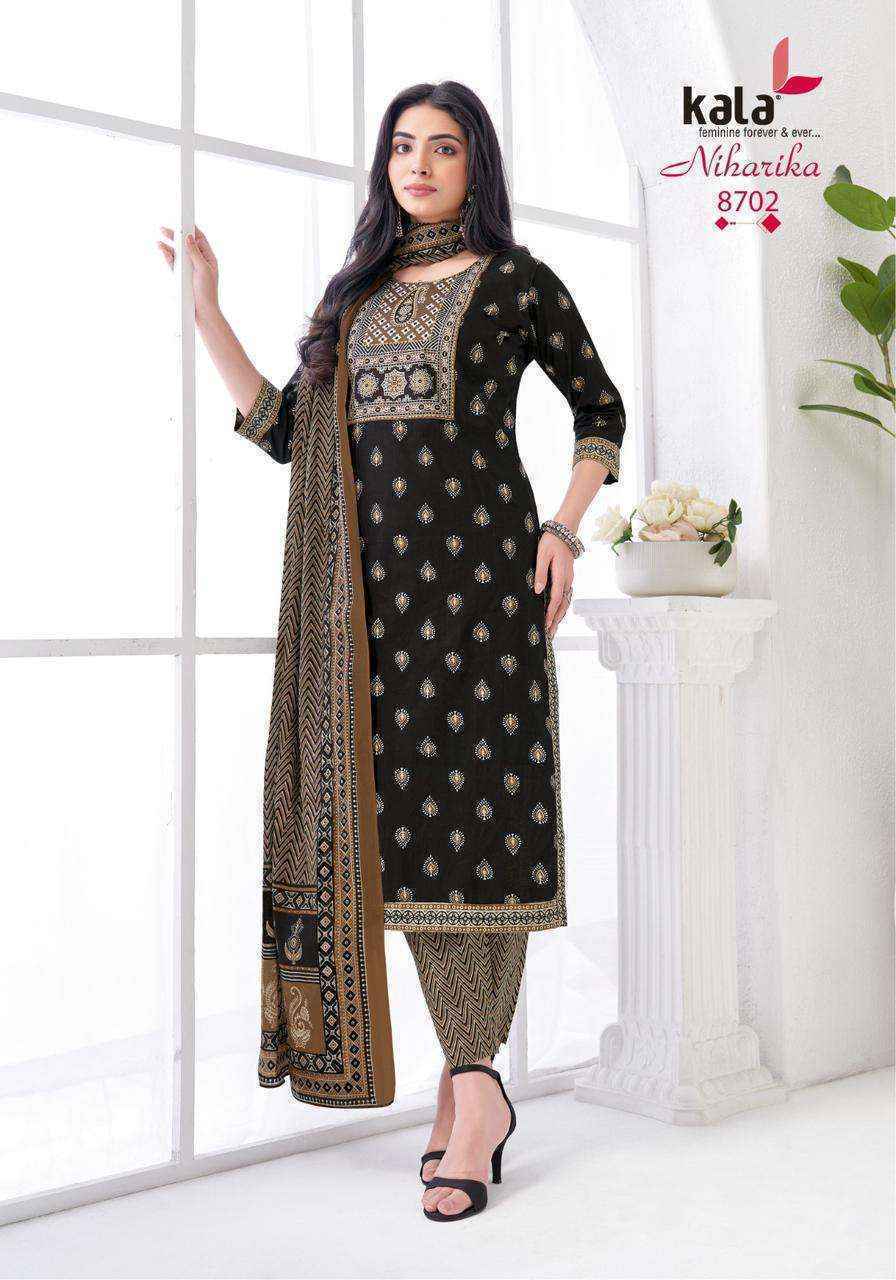 Kala Niharika Vol 5 Readymade Cotton Suit Wholesale Rate ( 8 Pcs Catalog )