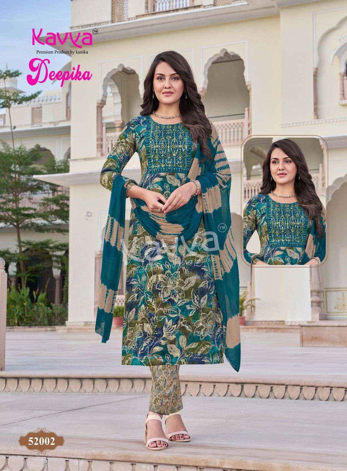 Kavya Deepika Vol 52 Capsule Kurti Combo Wholesale Rate ( 10 Pcs Catalog )
