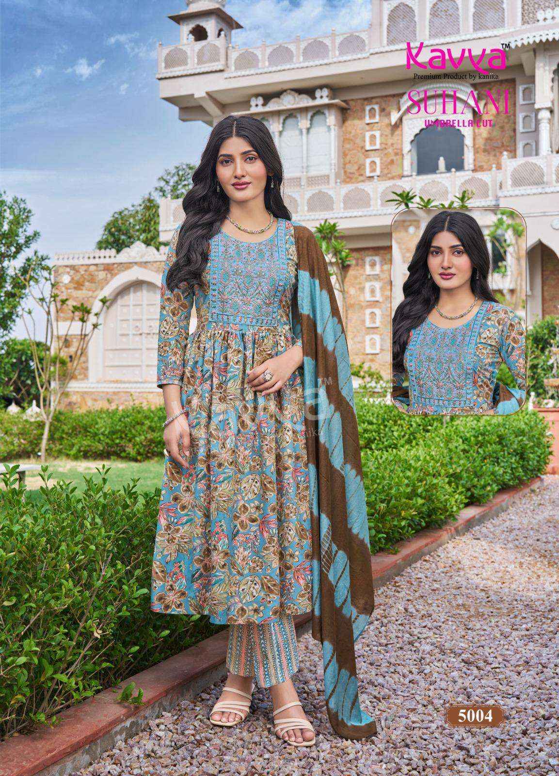 Kavya Suhani Vol 5 Viscose Kurti Combo Set Wholesale Rate ( 10 Pcs Catalog )