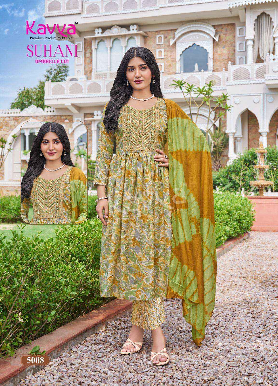 Kavya Suhani Vol 5 Viscose Kurti Combo Set Wholesale Rate ( 10 Pcs Catalog )