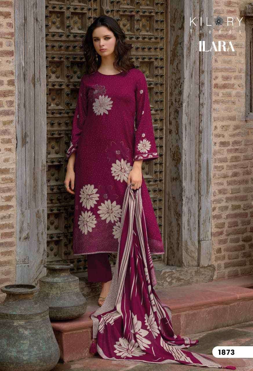 Kilory Trendz Ilara Viscouse Pashmina Salwar Kameez Wholesale Rate ( 4 Pcs Catalog )