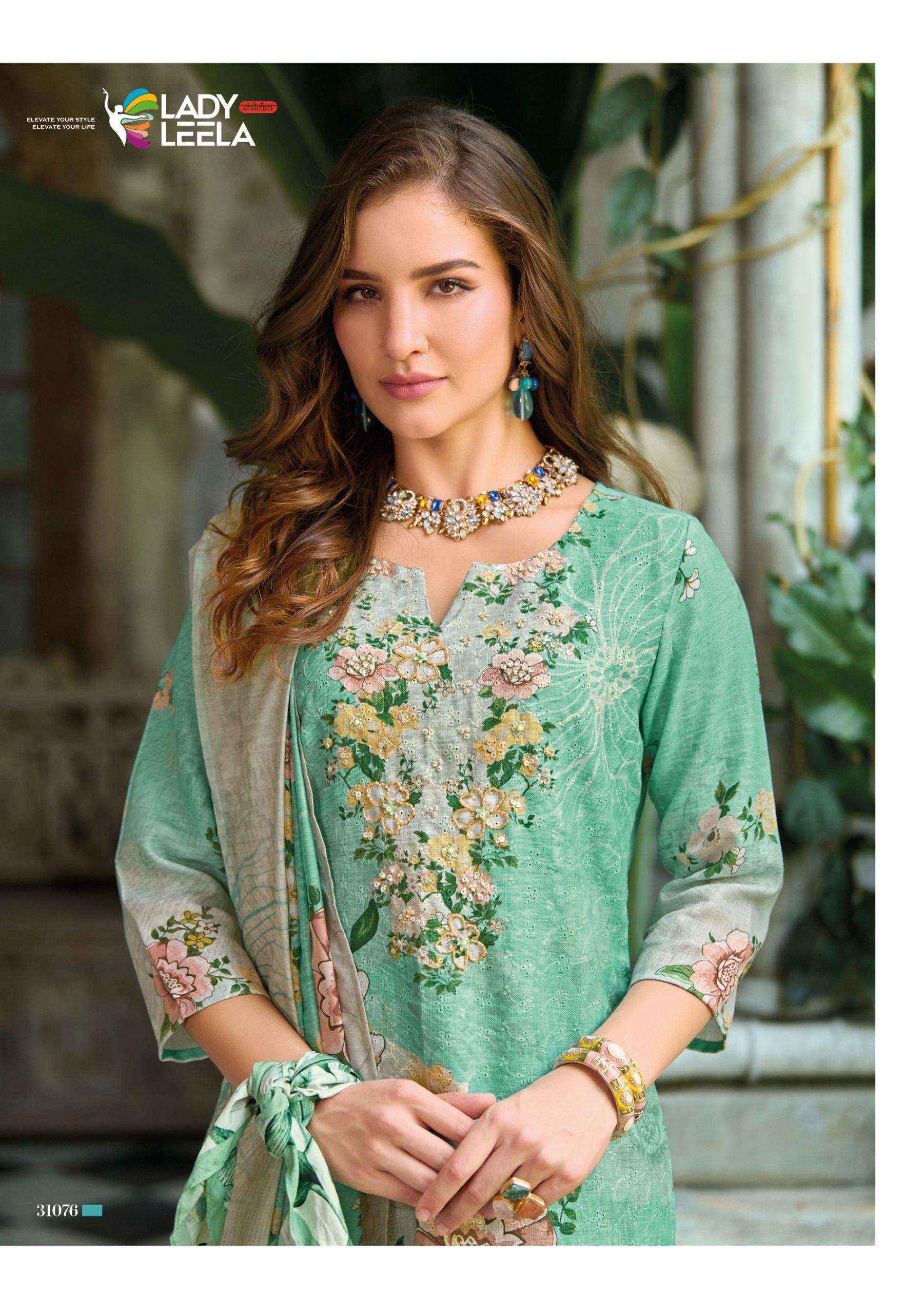 Lady Leela Summer Pastels Vol 2 Exclusive Readymade 3 Piece Dress Wholesale Rate ( 6 Pcs Catalog )