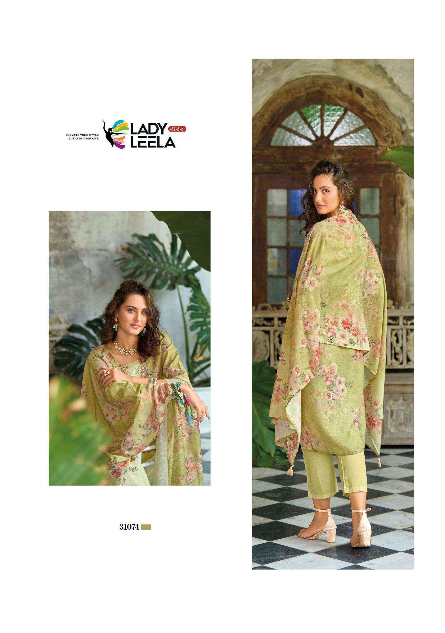 Lady Leela Summer Pastels Vol 2 Exclusive Readymade 3 Piece Dress Wholesale Rate ( 6 Pcs Catalog )