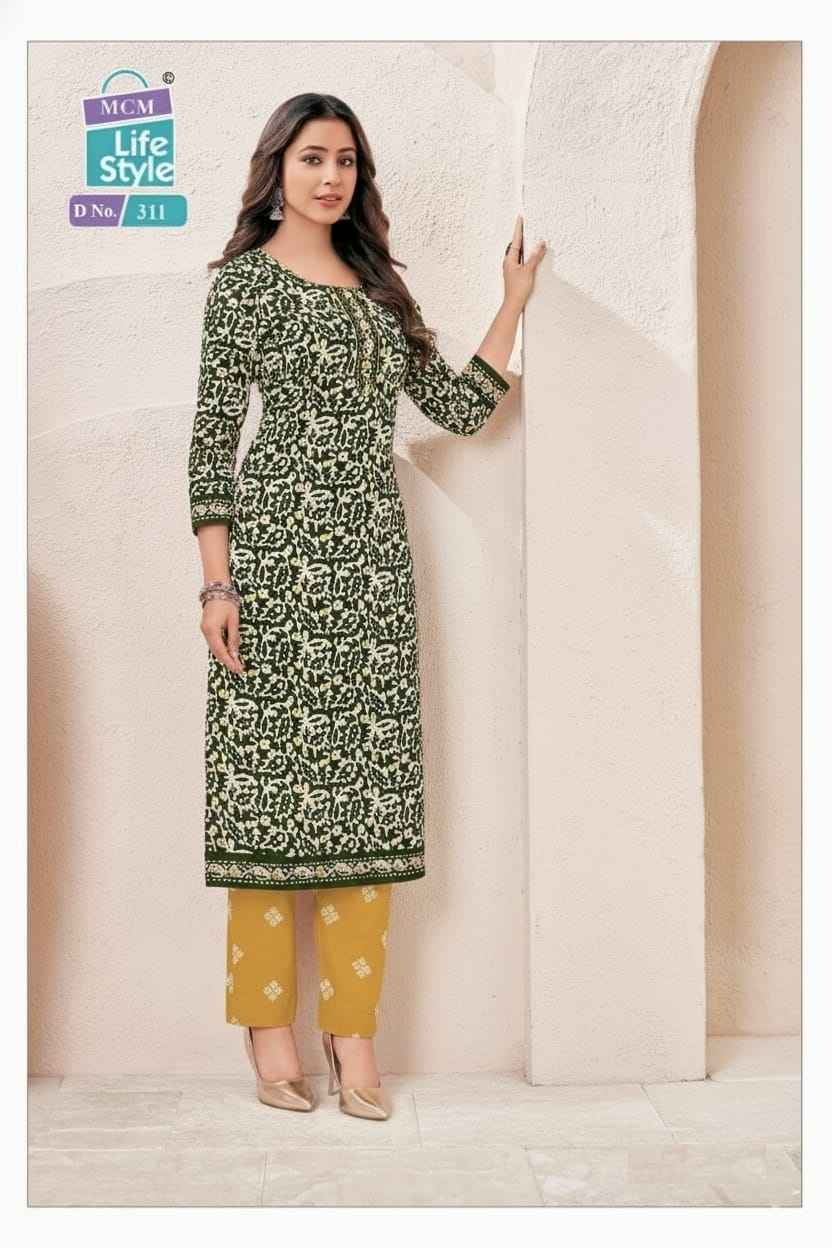 MCM Batik Vol-1 Kurti With pant Wholesale Price ( 10 Pcs Catalogue )