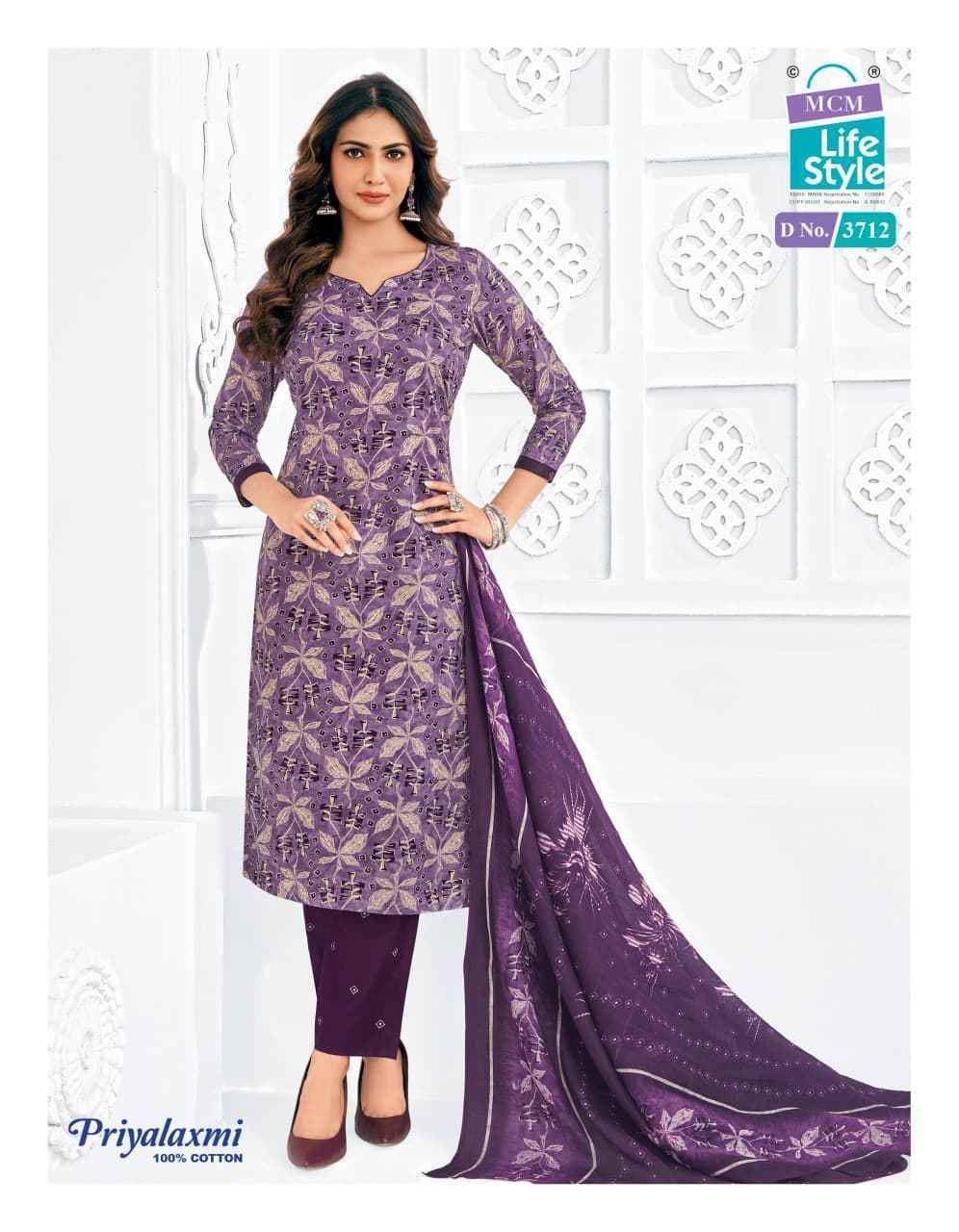 MCM Lifestyle Priyalaxmi Vol 37 Readymade Cotton Suit Wholesale Rate ( 20 Pcs Catalog )