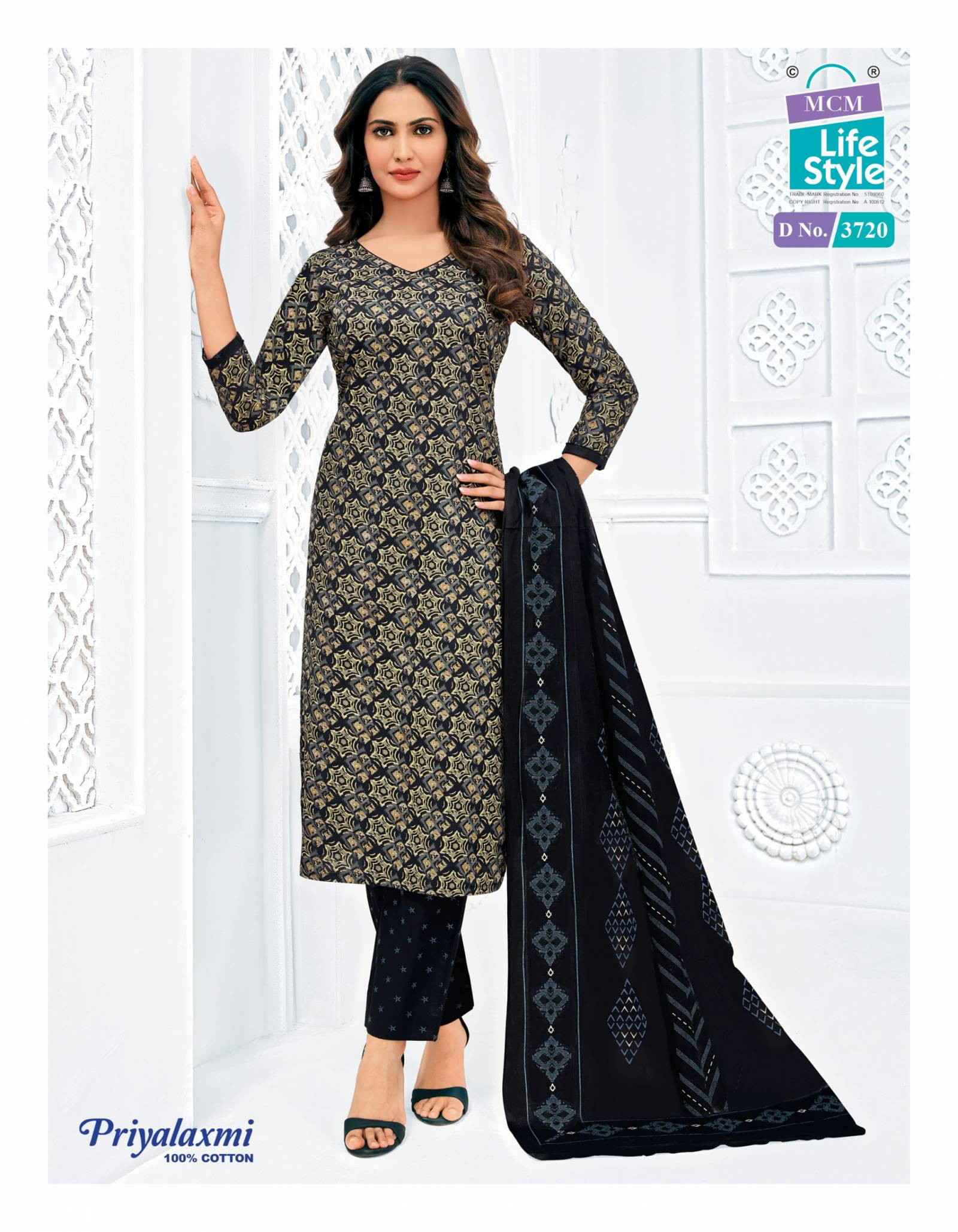 Mcm Priyalaxmi Vol 37 Cotton Printed Salwar Kameez Wholesale Rate ( 20 Pcs Catalog )