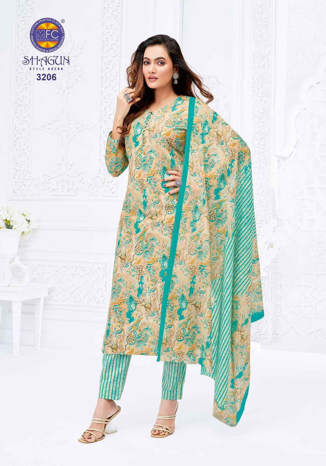 MFC Shagun Vol 32 Cotton Salwar Kameez Wholesale Rate ( 20 Pcs Catalog )
