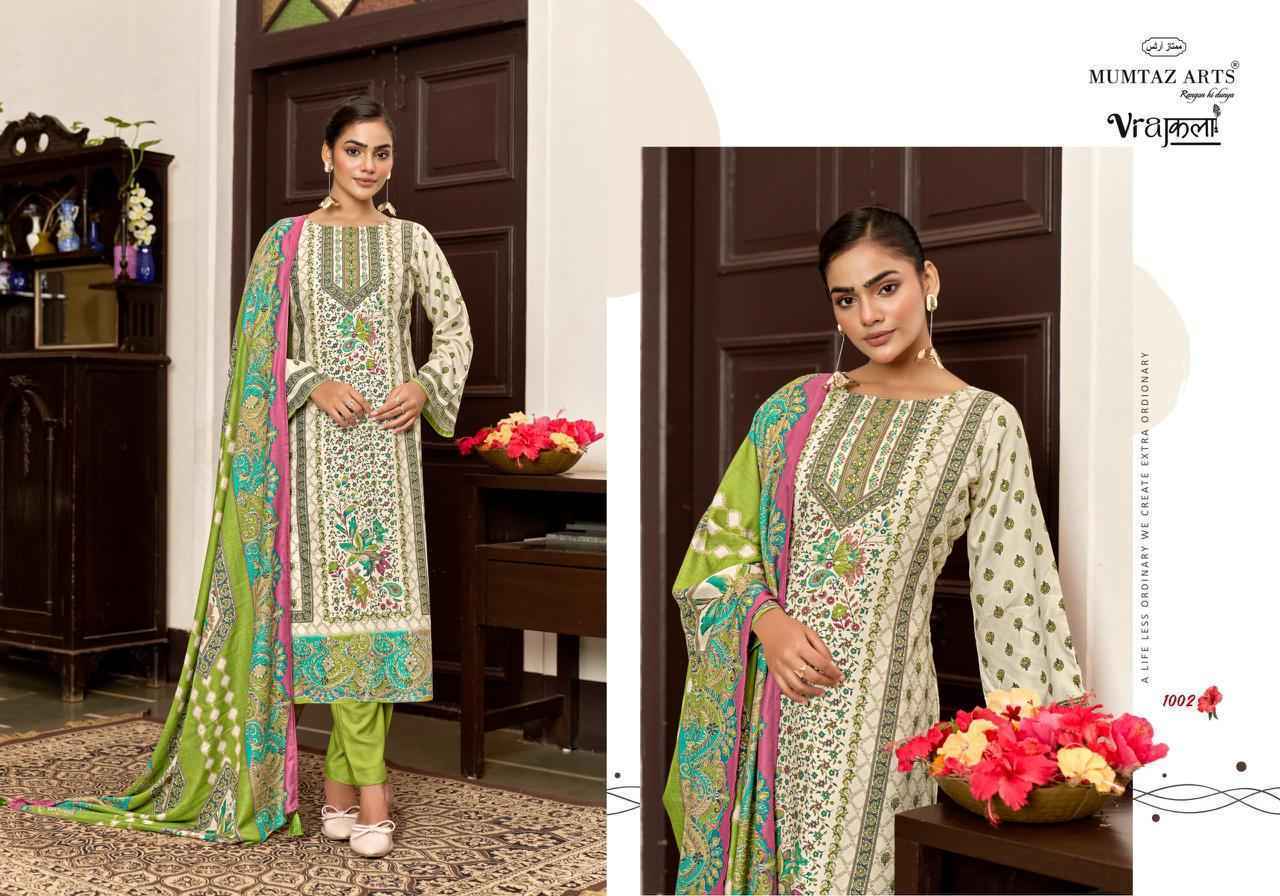 Mumtaz Arts Lavanya Viscose Pashmina Salwar Kameez Wholesale Rate ( 4 Pcs Catalog )