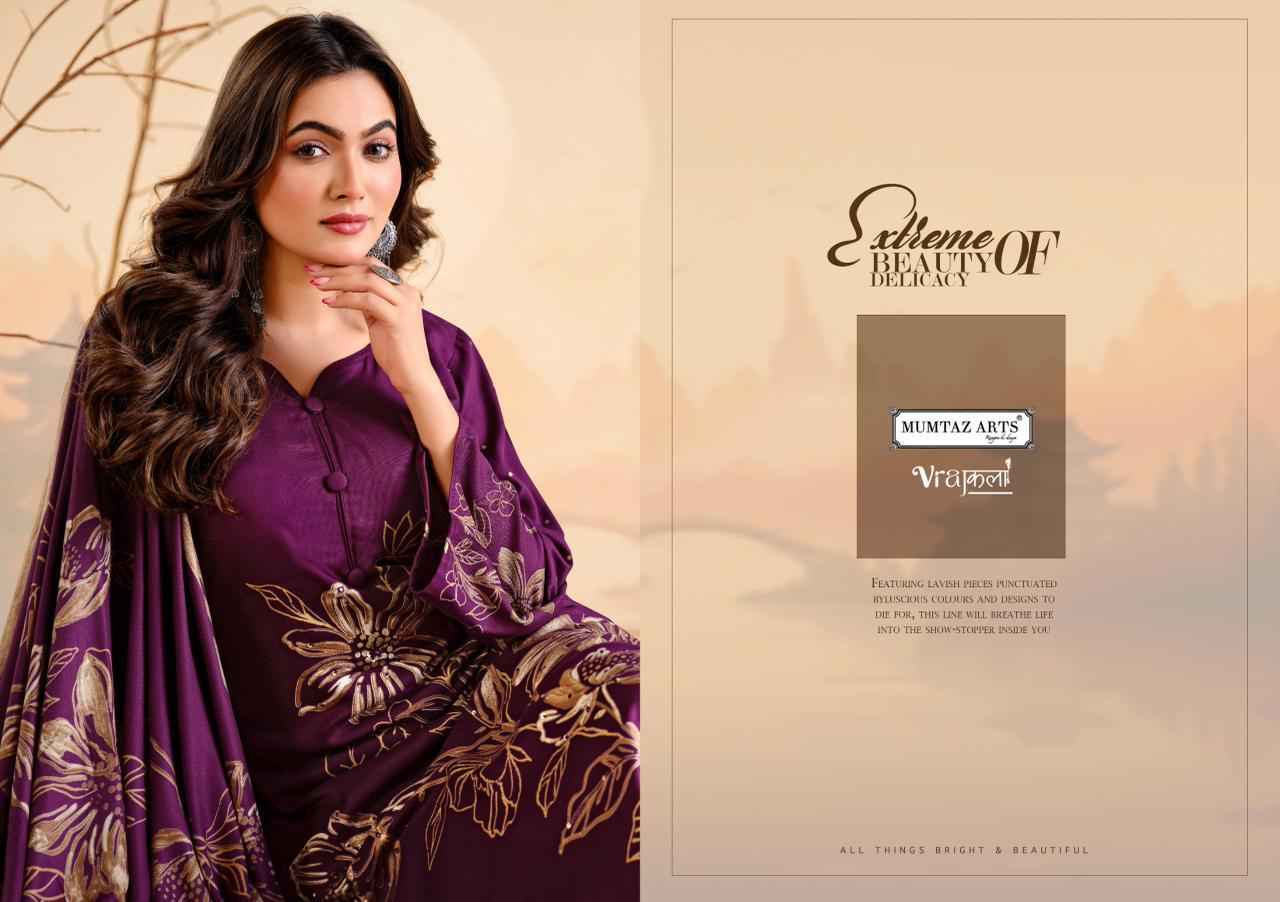 Mumtaz Arts Simran Vol 2 Viscose Pashmina Salwar Kameez Wholesale Rate ( 4 Pcs Catalog )