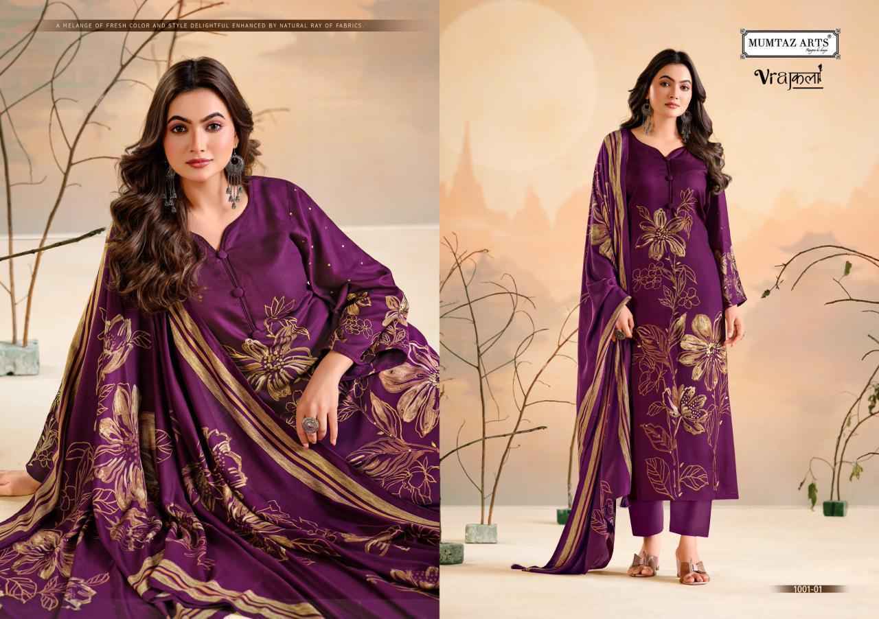 Mumtaz Arts Simran Vol 2 Viscose Pashmina Salwar Kameez Wholesale Rate ( 4 Pcs Catalog )
