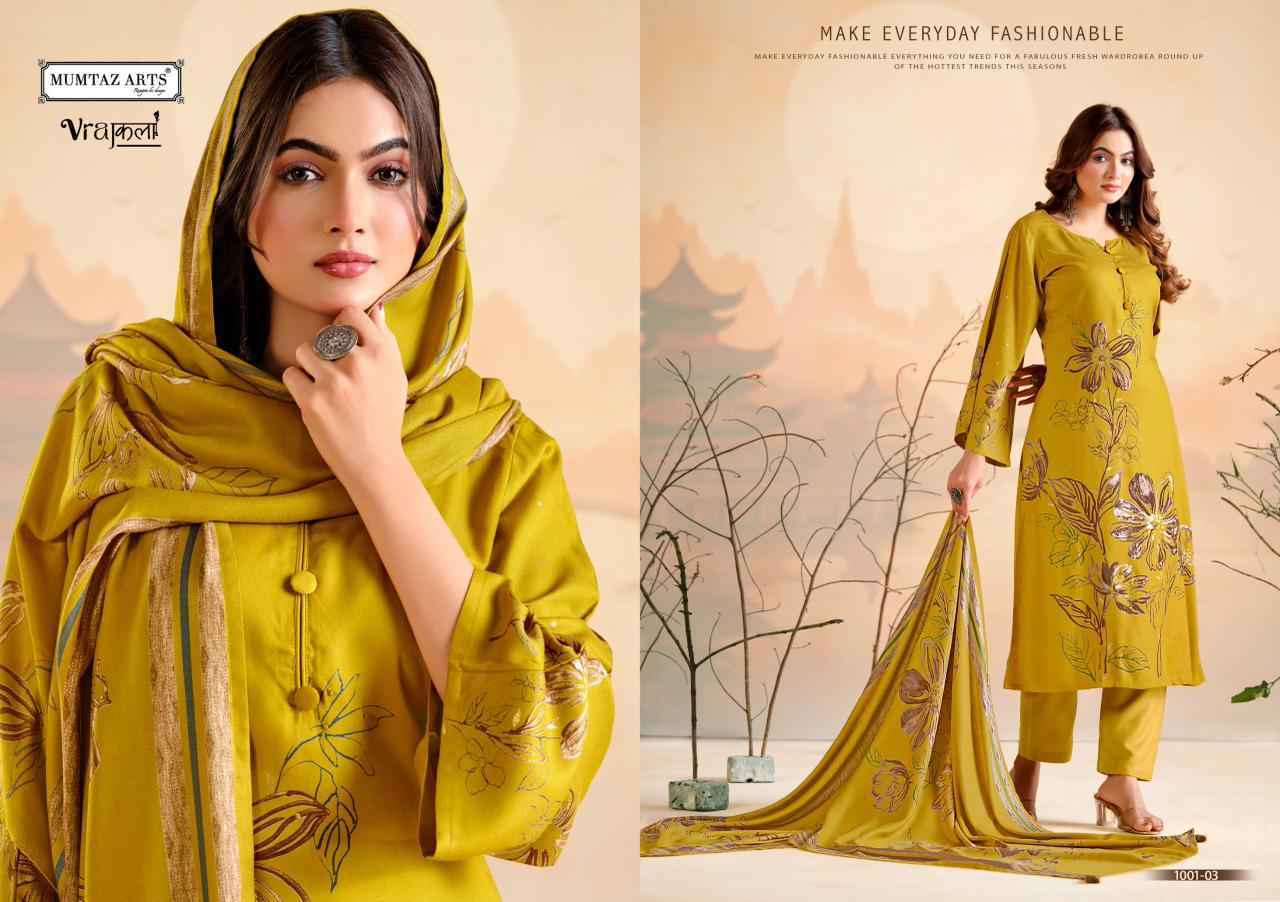 Mumtaz Arts Simran Vol 2 Viscose Pashmina Salwar Kameez Wholesale Rate ( 4 Pcs Catalog )